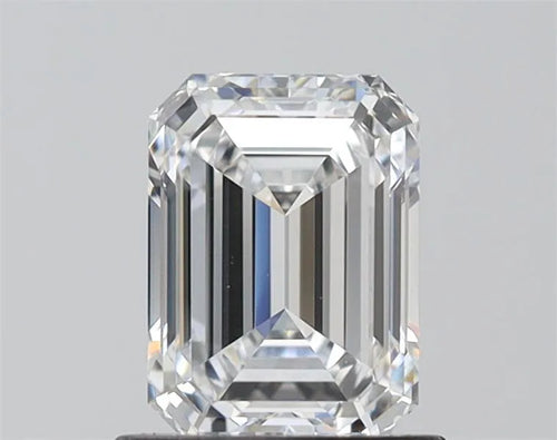 1.00ct Emerald Lab Grown Diamond (Colour D, Clarity VS2, IGI Certified)