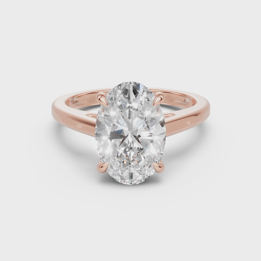 The Oval Solitaire